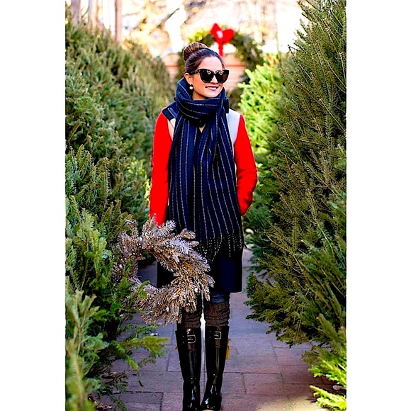 J. Crew Factory Jackets & Blazers - NWOT J.CREW High Collar Color Block Wool Coat Huge Blogger Fav.